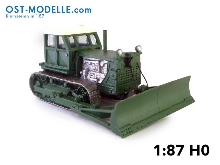 Preview: Planierraupe S100 CHTZ DZ 53 neue Kabine breites Schiebeschild - grün weiß